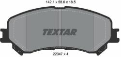 TEXTAR fékbetétkészlet, tárcsafék TEXTAR 2234701 (2234701)
