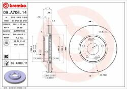 BREMBO Bre-09. A706.11