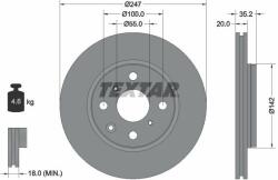TEXTAR féktárcsa TEXTAR 92141903 (92141903)