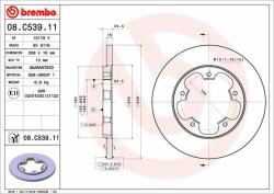 BREMBO Bre-08. C539.11 (08.c539.11)