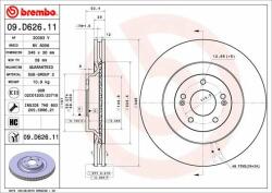 BREMBO féktárcsa BREMBO 09. D626.11 (09.D626.11)