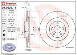 BREMBO féktárcsa BREMBO 09. D626.11