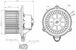NRF Utastér-ventilátor NRF 34274 (34274)
