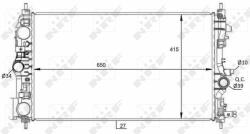 NRF hűtő, motorhűtés NRF 59076 (59076)