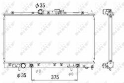NRF hűtő, motorhűtés NRF 53313 (53313)