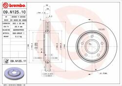 BREMBO Bre-09. N125.11