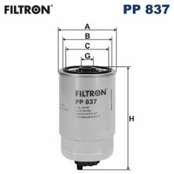 FILTRON Üzemanyagszűrő FILTRON PP 837