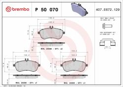 BREMBO BRE-P50070