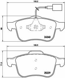 BREMBO Bre-p23132 (p 23 132)