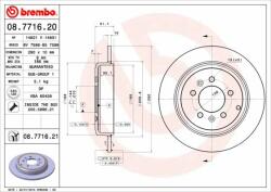 BREMBO Bre-08.7716. 21