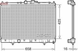 DENSO hűtő, motorhűtés DENSO DRM45051