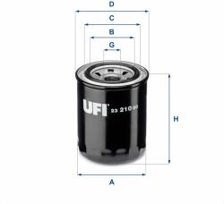 UFI olajszűrő UFI 23.210. 00