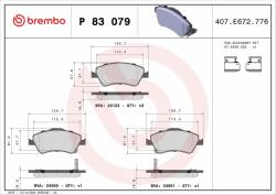 BREMBO BRE-P83079