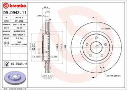 BREMBO Bre-09. D943.11