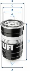UFI Üzemanyagszűrő UFI 24.443. 00