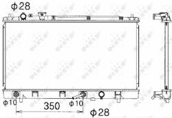 NRF hűtő, motorhűtés NRF 53340 (53340)
