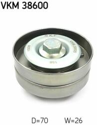 SKF Szíjtárcsa/vezetőgörgő, hosszbordás szíj SKF VKM 38600 (VKM 38600)