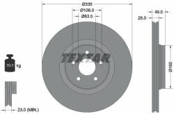 TEXTAR féktárcsa TEXTAR 92317805 (92317805)