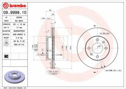 BREMBO Bre-09.9998. 10