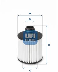 UFI olajszűrő UFI 25.139. 00