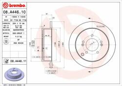 BREMBO Bre-08. A446.11