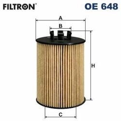 FILTRON olajszűrő FILTRON OE 648