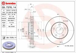 BREMBO Bre-09.7376. 11