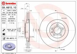 BREMBO Bre-09. A815.11 (09.a815.11)