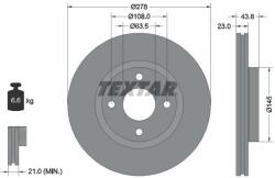 TEXTAR féktárcsa TEXTAR 92303203 (92303203)
