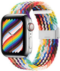 TYPEC Curea de ceas din material textil Apple smartwatch 7/6 / SE / 5/4/3/2 (45mm / 44mm / 42mm) multicolor (2) - vexio