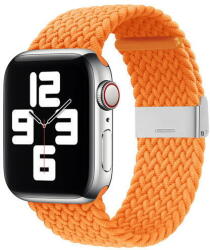 TYPEC Curea de ceas din material textil Apple smartwatch 7/6 / SE / 5/4/3/2 (41mm / 40mm / 38mm) portocaliu (10) - vexio