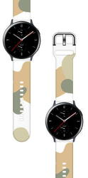 TYPEC Curea de schimb Moro pentru Samsung Galaxy Watch 46mm silicon camo negru (6) - vexio