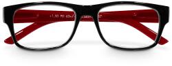 Hama 96208 Olvasószemüveg, műanyag, fekete és piros, +2, 0 dpt (96208)