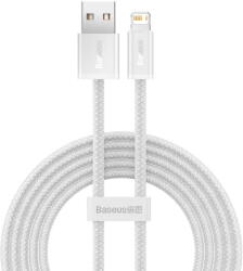 Baseus Cablu de Date Baseus Dynamic USB to Lightning, 2.4A, 2m (Alb) (22982)