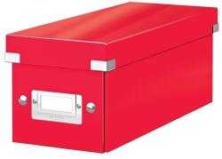 Leitz Cutie Click & Store WOW, pentru 30 CD-uri, Leitz rosu E60410026