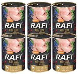 RAFI DOLINA NOTECI RAFI Quail fürjjel 6 x 400 g nedves kutyatáp