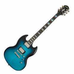 Epiphone SG Prophecy Blue Tiger Aged Gloss