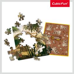 CubicFun Puzzle 3D Triceratops, 63 Piese (CUDS1042h)