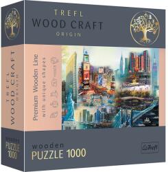 Trefl Puzzle Lemn New York, 1000 Piese