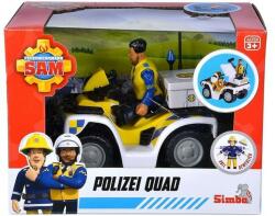 Simba Toys Police ATV Cu Figurina