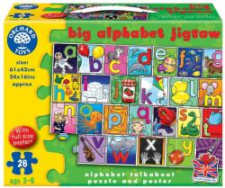 Orchard Toys Puzzle Invata Alfabetul, 26 Piese Puzzle