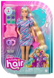 Mattel Barbie Totally Hair, Blonda (MTHCM88O) Papusa Barbie