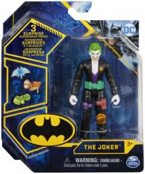 Spin Master Figurina Joker Articulata Cu 3 Accesorii Surpriza, 10 Cm