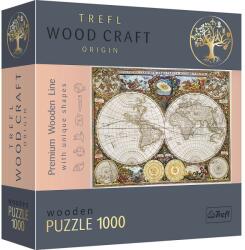 Trefl Puzzle Lemn Harta Lumii Antice, 1000 Piese
