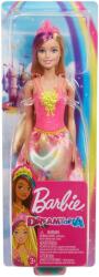 Mattel Barbie Papusa Printesa Dreamtopia Cu Coronita Roz Papusa Barbie