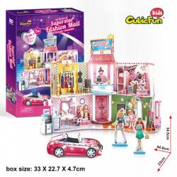 CubicFun Puzzle 3D & Stickere Mall, 157 Piese (CUE1617h) Puzzle