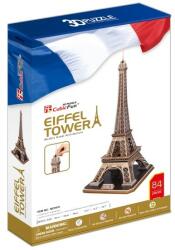 CubicFun Puzzle 3D Turnul Eiffel, 82 Piese (CUMC091h)