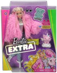 Mattel Papusa Barbie Extra Style Fluffy Pinky