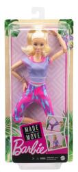 Mattel Papusa Barbie Made To Move Blonda
