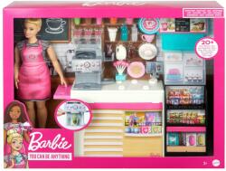 Mattel Set Cafenea Barbie Cu 20 De Accesorii